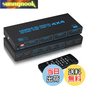 �y���������zavedio links 8K HDMI�}�g���b�N�X �F�F4K@60Hz HDMI�}�g���b�N�X 4����4�o�́A�T�C�Y�F4K60Hz 4����4�o��