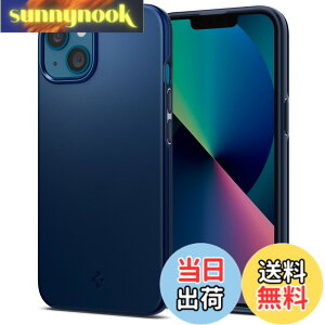 �y���������zSpigen iPhone 13 mini �p Thin Fit �F�F�l�C�r�[�E�u���[�A�T�C�Y�FiPhone13 mini