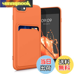 �y���������zkwmobile �X�}�z�P�[�X Apple iPhone SE3 / iPhone SE2 / iPhone SE (2022) / iPhone SE (2020) / iPhone 8 / iPhone 7�Ή� �P�[�X -�J�[�h�z���_�[�t�� �\�t�g TPU �V���R�� ���F �F�F�I�����W�A�T�C�Y�FiPhone S