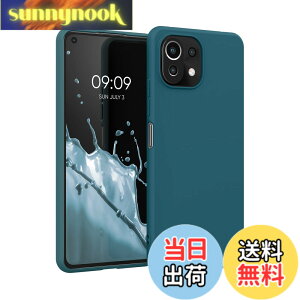 �y���������zkwmobile �X�}�z�P�[�X Xiaomi 11 Lite (5G) NE/Mi 11 Lite (5G)�Ή� �P�[�X - �ϏՌ� ����~�� �\�t�g TPU �V���R�� - ���x���_�[ �F�F�Ő��F�}�b�g