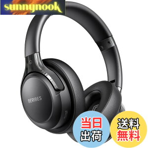 �y���������zBERIBES �w�b�h�z�� bluetooth 55���ԍĐ� 3��EQ���[�h ���C�����X�w�b�h�t�H�� �d���͂킸��180g ���K�ȃt�B�b�g�� HD �}�C�N���� �w�b�h�z�� HIFI�X�e���I�c �F�F�u���b�N�A�T�C�Y�F