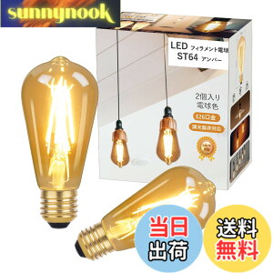 �y���������zaurogeek LED�d�� �t�B�������g�d�� �F�F�S�[���h�A�T�C�Y�FE26 �d���F ST64 2�Z�b�g