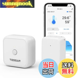 �y���������zbluetooth�����x�v TESSAN ���x�v ���x�v �f�W�^�� �����x wifi�n�u�t�� �C�����x�v Alexa/Google Assistant�ɑΉ� �~�J �M���Ǒ΍� ঒��� �Ԃ����p
