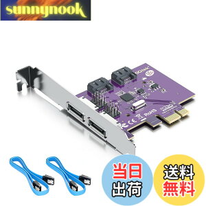 �y���������zPCIe SATA Card �F�F2�|�[�g, PCI-e X1�A�T�C�Y�F2�|�[�g, PCI-e X1