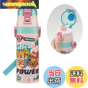 �y���������z�X�P�[�^�[(Skater) ���� �q���p ������ 470ml �p�E�E�p�g���[�� GIRL PUP ���̎q �ۗ��p �X�e�����X �y�ʃ^�C�v waterbottle �X�|�[�c�{�g�� �L�b�Y ���ǂ� ���r SDC4-A �F�F470ml�s���N�A