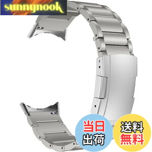 �y���������z[MaKTech] �`�^�����X�g�o���h Google Watch�p ���^���u���X���b�g�X�g���b�v �g�[�^�X�o�b�N���t���A�_�v�^�[�t�� Google Pixel Watch 3 [2024] �F�F�V���o�[�A�T�C�Y�FWatch3 45mm