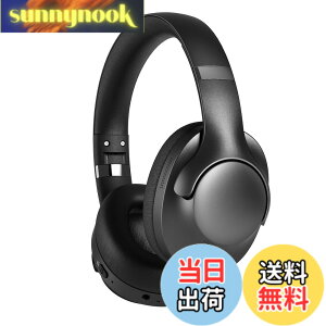 �y���������zSITOAT Bluetooth �w�b�h�z�� ���C�����X�w�b�h�z�� ANC �A�N�e�B�u�m�C�Y�L�����Z�����O �傫���C���[�p�b�h �I�[�o�[�C���[ �w�b�h�t�H�� 50���Ԏg�p �L��/�������p �Q�[�~���O ��