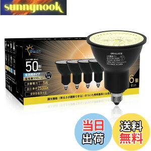 �y���������zORALUCE LED �n���Q���d�� E11 6�� �F�F�d���F�A�T�C�Y�F�u���b�N 6��