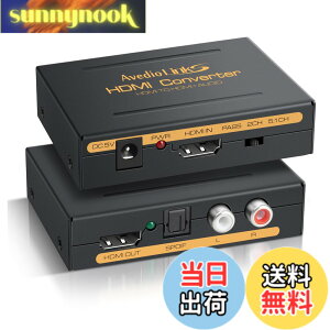 �y���������zavedio links HDMI ������ ���w���� �� �͏o �������� SPDIF + RCA �� L/R ���o HDMI �����z�� ���������� PS3 PS4 PS5 XBox Blu-ray DVD ���e �F�F4K@30Hz �u���b�N