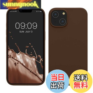 �y���������zkwmobile �X�}�z�P�[�X Apple iPhone 13�Ή� �P�[�X - �ɔ� TPU �V���R�� �}�C�N���t�@�C�o�[ �A���e�B�[�N�s���N �F�F�`���R���[�g�A�T�C�Y�FiPhone 14