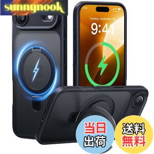 �y���������z�y8�N�̏��S�J�� ���ϋv�X�^���h�\���zCASEKOO for iPhone �P�[�X �y�ČRMIL�K�i �ϏՌ��^MagSafe�Ή��z�B���X�^���h �c�����đΉ� ���C�����X�[�d�Ή� �}�b�g�d�グ �w��h�~ ���ϖh