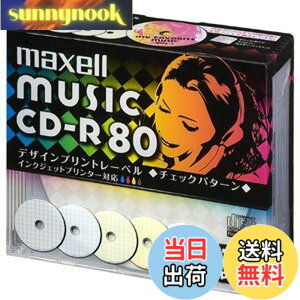 �y���������zmaxell ���y�p CD-R 80�� �C���N�W�F�b�g�v�����^�Ή��f�U�C���v�����g���C�h���) 10�� 5mm�P�[�X�� CDRA80PMIX.S1P10S parent �T�C�Y�F10��