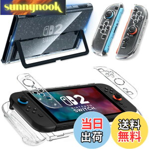 �y���������zNintendo Switch 2 �J�o�[ �N���A [ONETIAOLONG] �X�C�b�`2 �P�[�X PC�f�ސ� ���̎��݌v ���E�ȒP ���ϖh�~ ���^�y�ʐ݌v ���ϏՌ� �w��h�~ ���h�~ �ی�J�o�[ Switch 2 (2025) �Ή� �F�F�N��
