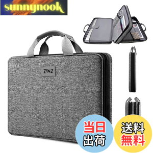 �y���������z[ZINZ] �p�\�R���P�[�X ���^ �ϗe�� PC �o�b�O �������H PC�P�[�X MacBook Pro 16 M4/M3/M2/M1, MacBook Pro 15.4, XPS 16, Surface Book 15 15.6 16 �C���` �F�FG03BK01�A�T�C�Y�F15-16