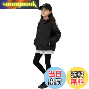 �y���������z[EnDast] �E�B���h�u���[�J�[ �L�b�Y �h�� ���� �t�[�h�t�� �A�E�^�[ �؍��q���� �j�̎q ���̎q �t�H�~ 110cm 120cm 130cm 140cm 150cm 160cm 170cm_338_ �F�F�u���b�N�A�T�C�Y�F130
