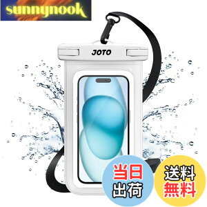 �y���������zJOTO �h���P�[�X 2���Z�b�g �X�}�z�p IPX8�F��iPhone16/15/14/13/12 Pro Max Galaxy S24/S23 Ultra Pixel 8 Pro �Ή� 7�C���`�܂� �w��F�ؑΉ� ���C �C �v�[�� �ނ� �A�E�g�h�A ��|���� -�u���b�N �F
