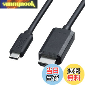 �y���������z�T�����T�v���C TypeC-HDMI�ϊ��P�[�u�� �F�F�u���b�N�A�T�C�Y�F3m