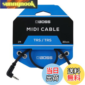 �y���������z�{�X BOSS MIDI�P�[�u�� MIDI Cable 3.5mm TRS/TRS LL �y�_�� MIDI�R���g���[�� 200�V���[�Y GT-1000CORE EV-1-WL �Ή� �T�C�Y�F30cm
