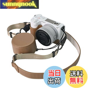 �y���������zVOVMOEYA �J�����P�[�X For SONY ZV-E10II ZV-E10markii ZV-E10M2�CZVE10 II�{�f�B�P�[�X For �\�j�[ ZV-E10M2�J�����P�[�X ZV-E10markii �J�����ی�J�o�[ PU���U�[ D��l�W���t�� ��ʊJ�� �d�r���� �S