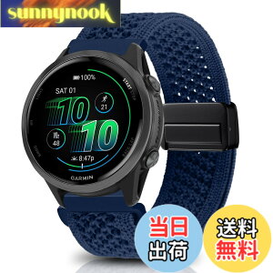 �y���������z[KeeFos] 20mm �o���h Garmin(�K�[�~��) Garmin Forerunner 170/170 Music 70/Approach J1/Forerunner 570 42mm/165/245/645/Approach S50/S44�Ή� �����o���h �i�C�����f�� ���C�o�b�N�� �}�O�l�b�g���o�b�N�� �ւ�