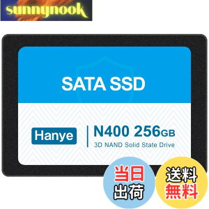 �y���������zHanye SSD 3D NAND TLC�̗p ����2.5�C���` SATAIII 6Gb/s 520MB/s �A���~��➑� ���K�㗝�X�i ����3�N �T�C�Y�F256GB