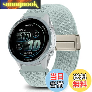 �y���������z[KeeFos] 20mm �o���h Garmin(�K�[�~��) Garmin Forerunner 170/170 Music 70/Approach J1/Forerunner 570 42mm/165/245/645/Approach S50/S44�Ή� �����o���h �i�C�����f�� ���C�o�b�N�� �}�O�l�b�g���o�b�N�� �ւ�