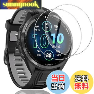 �y���������z[Gosento]For Garmin Forerunner 965 �K���X�t�B���� 2.5D���E���h�G�b�W���H ���{���Ɏq�f��AGC �����ߗ� �����K���X�t�B���� �d�x9H Garmin Forerunner 965 �Ή��y2���Z�b�g�z �T�C�Y�FForerunner 965