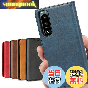 �y���������zXperia 5 III �蒠�^�P�[�X �\�j�[ SO-53B docomo SoftBank / SOG05 au �Ή� �G�N�X�؃��A5 �X�}�z�P�[�X �g�уJ�o�[ �F�F���g�� �l�C�r�[�A�T�C�Y�FSONY Xperia 5 III