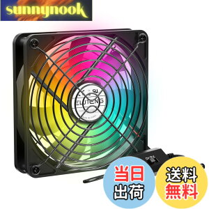 �y���������zELUTENG ��p�t�@�� 12cm USB�t�@�� 3�i�K���� USB fan 12cm ���^ 7���H�� ������ ��� �F�FRGB�A�T�C�Y�F12CM