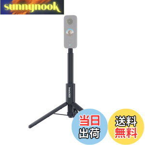 �y���������zInsta360�����Ȃ����B��_ + �O�r�A�A���~�������̌����Ȃ��|�[���ƎO�r�AInsta360 Ace�AAce Pro�AAce Pro 2�AGO 3S�A GO Ultra�AONE X2�AX3�AX4�AX5 �A�N�V�����J�����Ή� �u���b�N �F�F�u���b