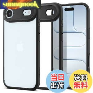 �y���������zSpigen iPhone 15~17 �V���[�Y �E���g���E�n�C�u���b�h �}�b�g�J���[ �F�F�}�b�g�E�u���b�N�A�T�C�Y�FiPhone Air