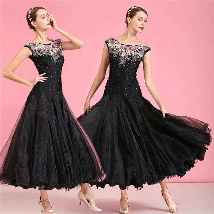 楽天市場】社交ダンス衣装 社交ダンス ドレス 社交 ダンス練習着  