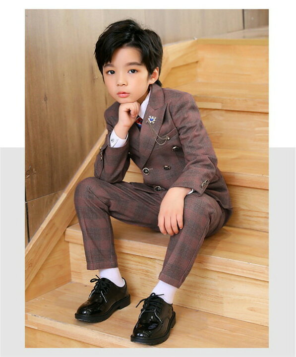 楽天市場】子供スーツ 6点セット フォーマル スーツ キッズ 男の子  