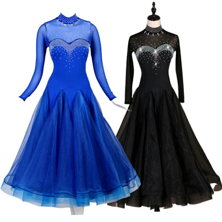 楽天市場】社交ダンス衣装 社交ダンス ドレス 社交 ダンス練習着  