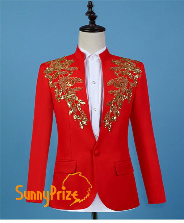 楽天市場 パーティースーツ タキシード 赤 男性スーツ メンズ 大会 結婚式 演奏会 指揮者 演出 王子様 ステージ 衣装 カラオケ 大きいサイズ 舞台 演劇 紳士 男性 コスプレ ハロウィン レッドスーツ S M L Xl 2xl 代引き不可 サニープライズ 楽天市場店