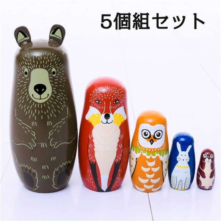 楽天市場】マトリョーシカ クリスマス ロシア 民芸品 土産物 手作り 