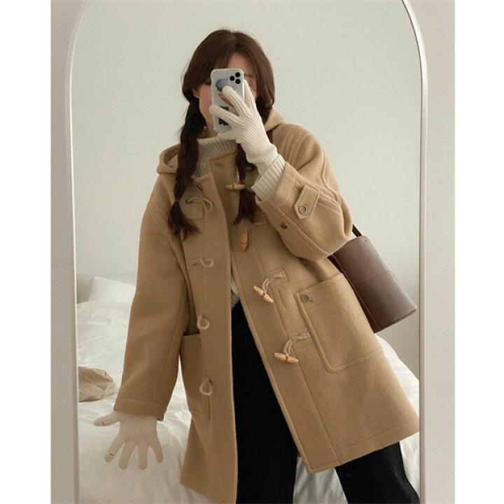 楽天市場】ダッフルコート レディース スクールコート 学生 女の子  