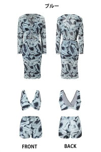 4点セット タンキニ 水着 大きいサイズ 4L 5L レディース 体型カバー水着 ぽっちゃり 洋服見え スカート セパレート おしゃれ かわいい オトナ女子 温泉 露出控えめ セットアップ 韓国 セクシ