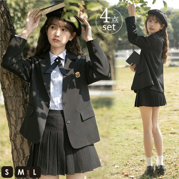 楽天市場】卒業式 スーツ 女の子 黒 ブラック 入学式 入学祝い 3点  