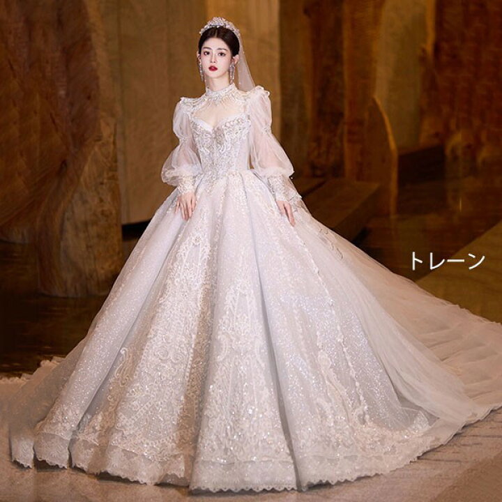 楽天市場】ウエディングドレス ワンピース 白 花嫁 大人 ロングドレス 