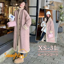 楽天市場】ピンクベージュ コート（サイズ（S/M/L）3L）（コート CARAMEL ピンク アウターコートキャラメル80 90 95 2y