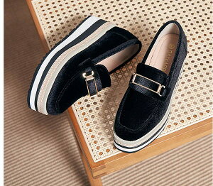 厚底スニーカー レディース ローファー 靴 軽量 厚底 スニーカー 歩きやすい レースアップ ウェッジソール パンプス インヒールスニーカー 厚底ローファー 靴 韓国 学生靴 通学 22.0 22.5 23.0 23