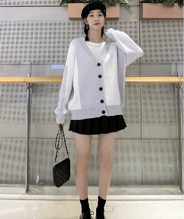 楽天市場 トップス メンズ レディース セーター ニット カーディガン ニットカーディガン ニットカーデ ペアルック リンクコーデ お揃い 長袖 ホワイト ネイビー パープル 秋冬 クリスマス 誕生日 プレゼント お友達 おしゃれ デート 可愛い 代 Dt013t2t2d4 サニー