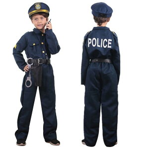ポリスコスプレ 男の子 警察官 子供 仮装 衣装 コスプレ コスチューム ハロウィン フルセット 幼稚園 演出 男の子 キッズ ポリス 制服 仮装 テーマパーティー 文化祭 学園祭 XS/S/M/L mj006x0x0lc