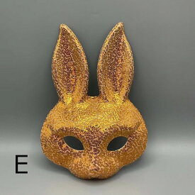 ハロウィンマスク兎 マスク パーティーグッズ 変顔 お面 ねこ変装 ハロウィン カーニバル 仮装舞踏会デジタルプリント動物 うさぎ仮面 大人サイズ ja007zuzux0