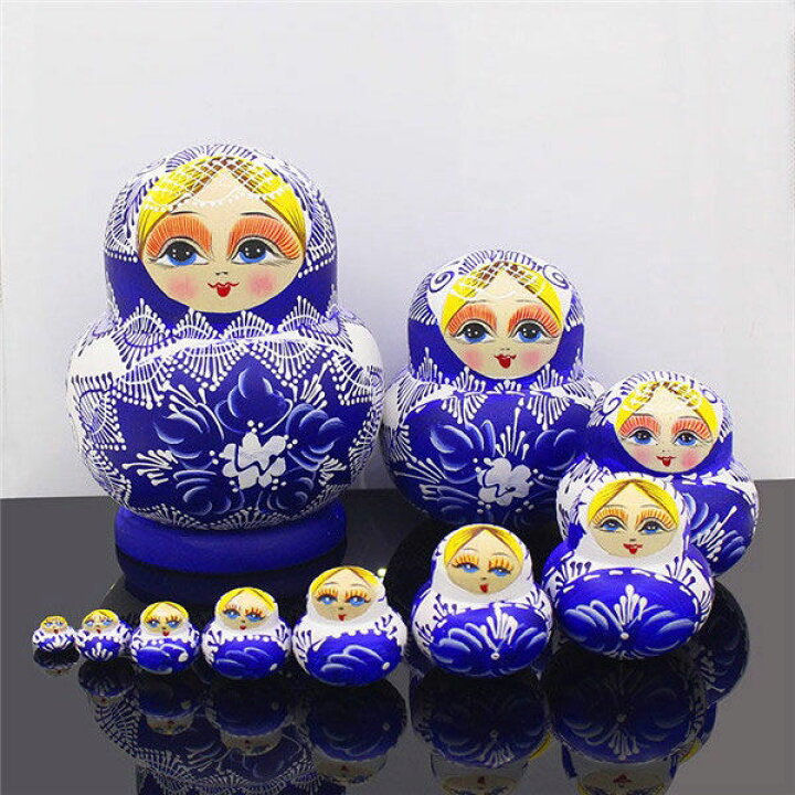 楽天市場】マトリョーシカ ロシア民芸品 土産物 マトリオーシカ 手作り 