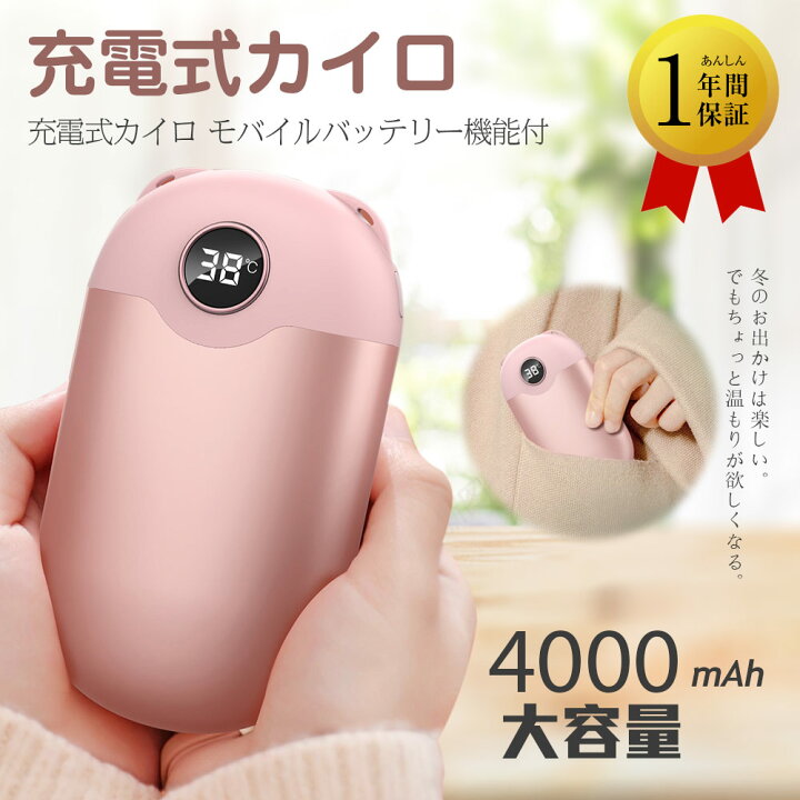 楽天市場】【新春福袋 2025・在庫処分セール】充電式カイロ 可愛い 