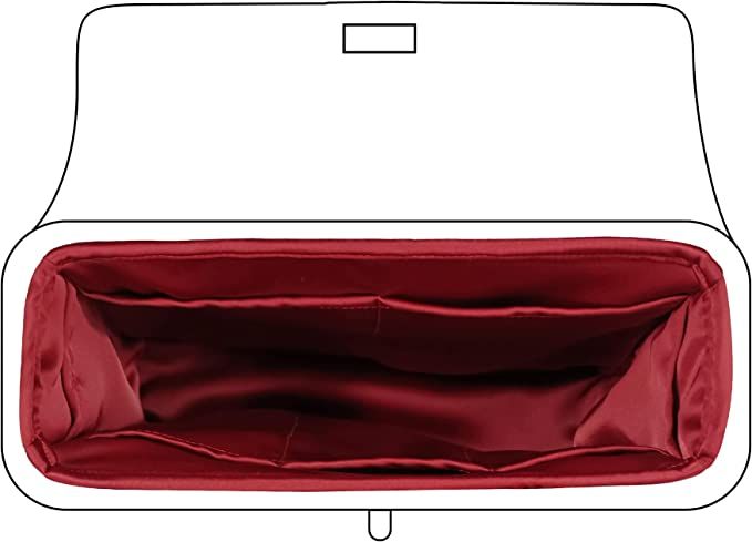 バッグインナーバッグ　バッグインバッグ　インナーバッグ　高級絹　高級サテン　トートバッグ用シャネルChanel 19 Bags対応