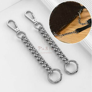 �S��15cm �X�g���b�v�G�N�X�e���_�[ �S���[�� �����b�N�T�b�N�K�p Goyard�Ή� �o�b�O�p�����`�F�[�� �����p�A�N�Z�T���[ ���^���`�F�[�� �V�����_�[�o�b�O�p PaBin