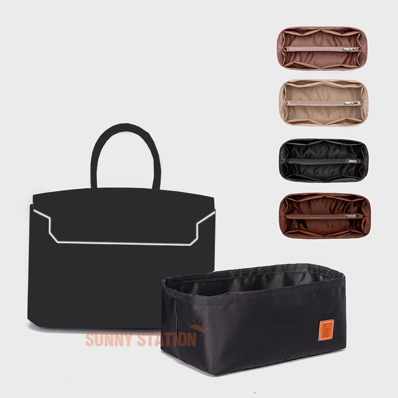 人気の新作バッグインバッグ エルメス Hermes Birkin対応 軽量 自立  チャック付き 小さめ 大きめ バッグの中 整理 整頓 通勤 旅行バッグ